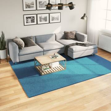 OVIEDO Short Pile Turquoise Rug 200x280 cm - Soft & Stylish