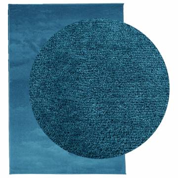 OVIEDO Short Pile Turquoise Rug 200x280 cm - Soft & Stylish