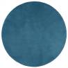 Rug OVIEDO Short Pile Turquoise Ø 200 cm - Comfort & Style