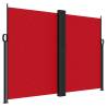 Retractable Side Awning Red 180x600 cm - Private Oasis