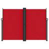 Retractable Side Awning Red 180x600 cm - Private Oasis