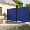 Retractable Side Awning Blue 200x600 cm Colour blue Size 200 x 600 cm Quantity in Package 1 