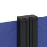 Retractable Side Awning Blue 200x600 cm - Privacy Screen