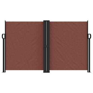 Retractable Side Awning Brown 140x600 cm - HipoMarket