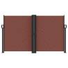 Retractable Side Awning Brown 140x600 cm - HipoMarket