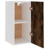 Hanging Cabinet Smoked Oak | Space-Saving Design - HipoMarket