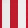 Replacement Awning Fabric Red & White Stripe 4.5x3 m