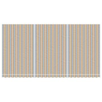 Replacement Fabric for Awning - Multicolour Stripe 6x3m