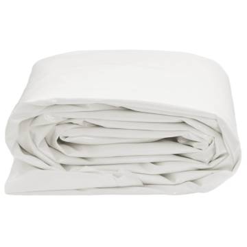 Tarpaulin White 3.5x5m - Heavy Duty & Water Resistant