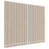 Replacement Fabric for Awning - Multicolour Stripe 4x3m