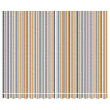 Replacement Fabric for Awning - Multicolour Stripe 4x3m