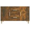 Sideboard Smoked Oak - Stylish Storage Solution (100x36x60 cm)