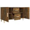 Sideboard Smoked Oak - Stylish Storage Solution (100x36x60 cm)