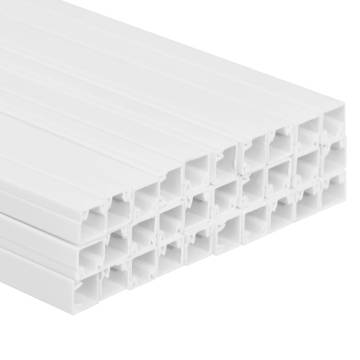 Cable Trunking 20x10 mm 30 m PVC - Organize Your Cables