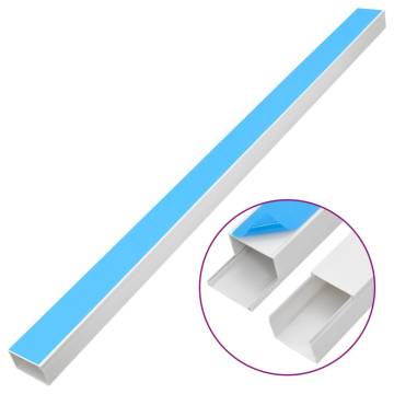 Cable Trunking Self-Adhesive 60x40 mm 30 m PVC - Organize Cables