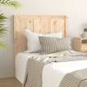 Solid Pine Wood Bed Headboard - 95.5x4x100 cm | Hipomarket