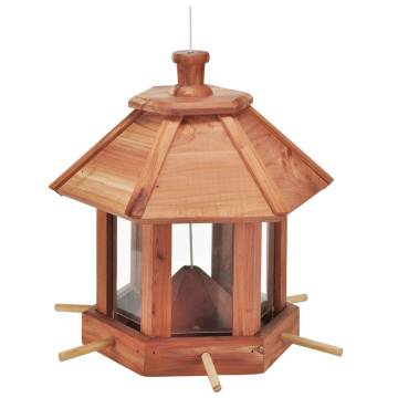 HI Hanging Bird Feeder Station - Brown | Bird Watching Essentials