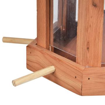 HI Hanging Bird Feeder Station - Brown | Bird Watching Essentials