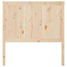 Solid Pine Wood Bed Headboard - 95.5x4x100 cm | Hipomarket