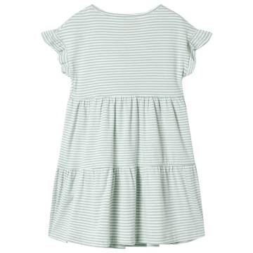 Kids' Mint Dress with Ruffle Sleeves - Size 92 | Hipo Market