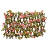 Artificial Ivy Trellis Expandable - Dark Pink 5 pcs 180x20 cm