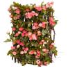 Artificial Ivy Trellis Expandable - Dark Pink 5 pcs 180x20 cm