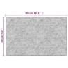 Washable Light Beige Rug 190x300 cm - Anti Slip & Stylish