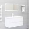 Sink Cabinet White 90x38.5x45 cm - Stylish Storage Solution