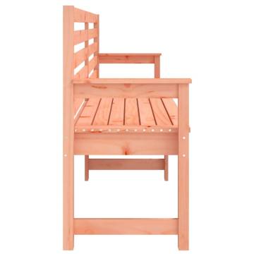 Garden Bench in Solid Douglas Wood - Durable & Stylish