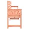 Garden Bench in Solid Douglas Wood - Durable & Stylish