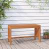 Garden Bench 80 cm Solid Wood Eucalyptus - Stylish Outdoor Seating