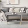 Grey Sonoma Coffee Table - Stylish & Functional 60x50x40 cm