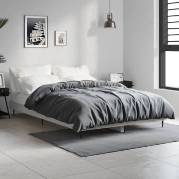 Grey Sonoma Bed Frame 120x190 cm - Small Double | HipoMarket