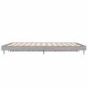 Grey Sonoma Bed Frame 120x190 cm - Small Double | HipoMarket