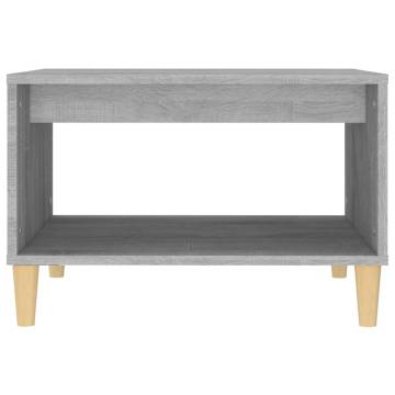 Grey Sonoma Coffee Table - Stylish & Functional 60x50x40 cm