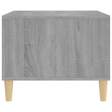 Grey Sonoma Coffee Table - Stylish & Functional 60x50x40 cm