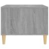 Grey Sonoma Coffee Table - Stylish & Functional 60x50x40 cm