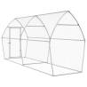 Chicken Cage Silver 400x105x182 cm | Galvanised Steel