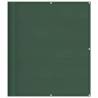 Dark Green Balcony Screen 120x1000 cm - 100% Polyester Oxford