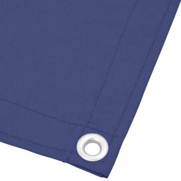 Blue Balcony Screen 120x1000 cm | 100% Polyester Oxford