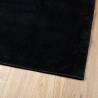 Rug OVIEDO Short Pile Black 140x200 cm - Comfortable & Stylish