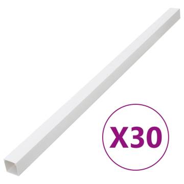 Cable Trunking 33x33 mm 30 m PVC - Organize Your Cables