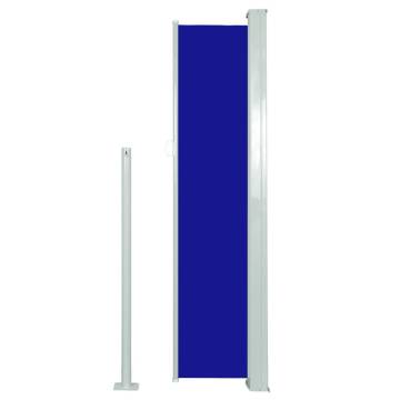 Patio Retractable Side Awning 140x300 cm - Blue | Hipomarket