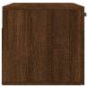 Wall Cabinet Brown Oak - 80x36.5x35 cm Engineered Wood