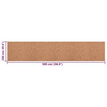 Cork Roll 100x500 cm 8 mm - Durable Floor Insulation