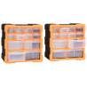 Multi-Drawer Organisers - 12 Drawers (2pcs) | HipoMarket