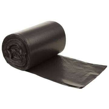 Bin Bags 250 pcs Black 60 L - Strong & Durable Waste Bags