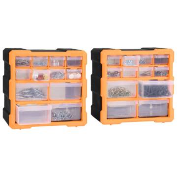 Multi-Drawer Organisers - 12 Drawers (2pcs) | HipoMarket