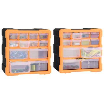 Multi-Drawer Organisers - 12 Drawers (2pcs) | HipoMarket