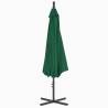 Cantilever Umbrella with Steel Pole 300 cm Green | HipoMarket